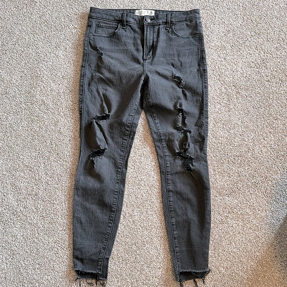 Abercrombie & Fitch Denim - Abercrombie & Fitch Super Skinny High Rise Jeans
